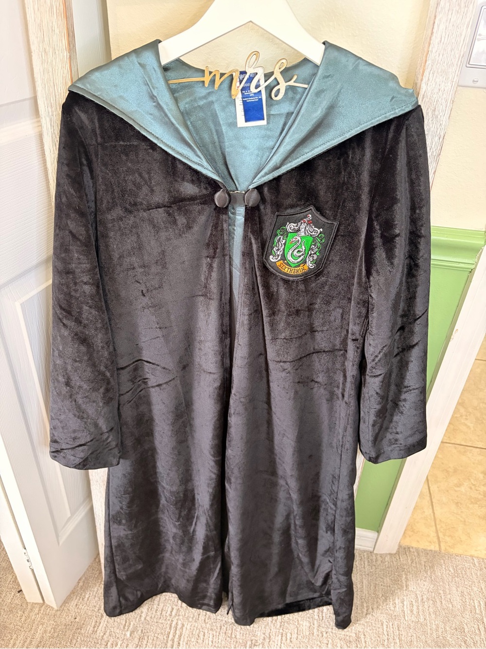 🐍 Harry Potter Slytherin Deluxe Robe Adult Large